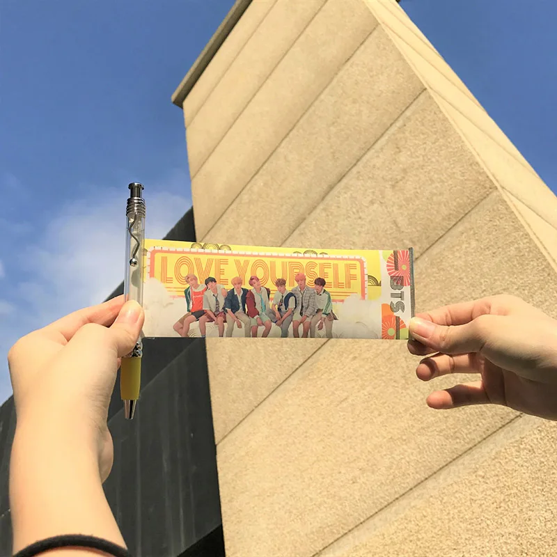 Youpop Kpop Blackpink Twice Album Love Yourself Yes or Yes Black Pink LaLa Pen Fashion JIMIN JIN SUGA V Case Displays GU010
Youpop Kpop Blackpink Twice Album Love Yourself Yes or Yes Black Pink LaLa Pen Fashion JIMIN JIN SUGA V Case Displays GU010