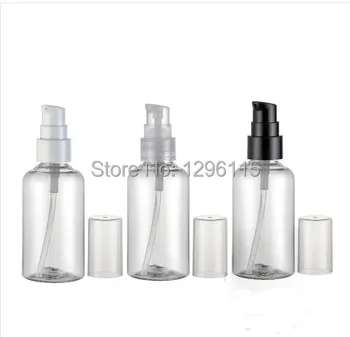 50pcs/lot wholesale75ml Transparent Circular shape bottle PET lotion bottle 
50pcs/lot wholesale75ml Transparent Circular shape bottle PET lotion bottle