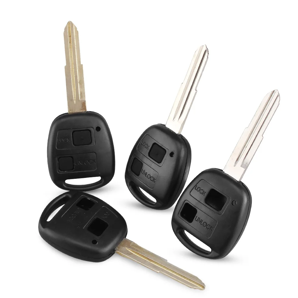 chiave telecomando per Toyota Yaris Prado Tarago Camry Corolla With TOY41 Uncut Blade With Button Pad - HTB1c6dsayfrK1RjSspbq6A4pFXaJ