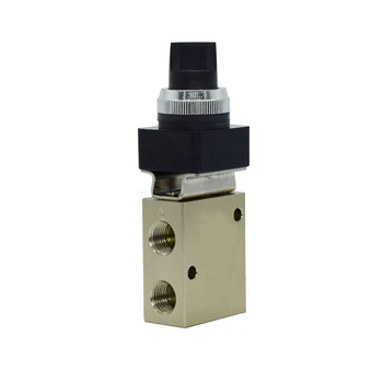 Pneumatic switch RC1/4" JM-05 2 Position 3 Way Selective Knob Type Mechanical Valve
Pneumatic switch RC1/4" JM-05 2 Position 3 Way Selective Knob Type Mechanical Valve