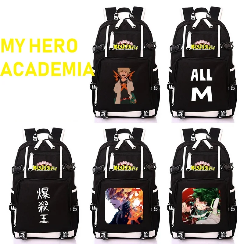 Anime My hero Academia Backpack Unisex New Backpacks Canvas School Backpack Anime Backpack Large Capacity Bags
Anime My hero Academia Backpack Unisex New Backpacks Canvas School Backpack Anime Backpack Large Capacity Bags