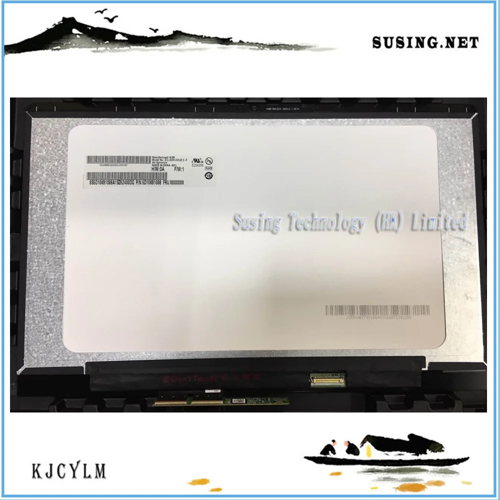 For Lenovo Yoga 710 14 Assembly B140HAN03.0 0A 5D10K81088 1920*1080 FHD Touch Screen+LCD Screen Digitizer
For Lenovo Yoga 710 14 Assembly B140HAN03.0 0A 5D10K81088 1920*1080 FHD Touch Screen+LCD Screen Digitizer