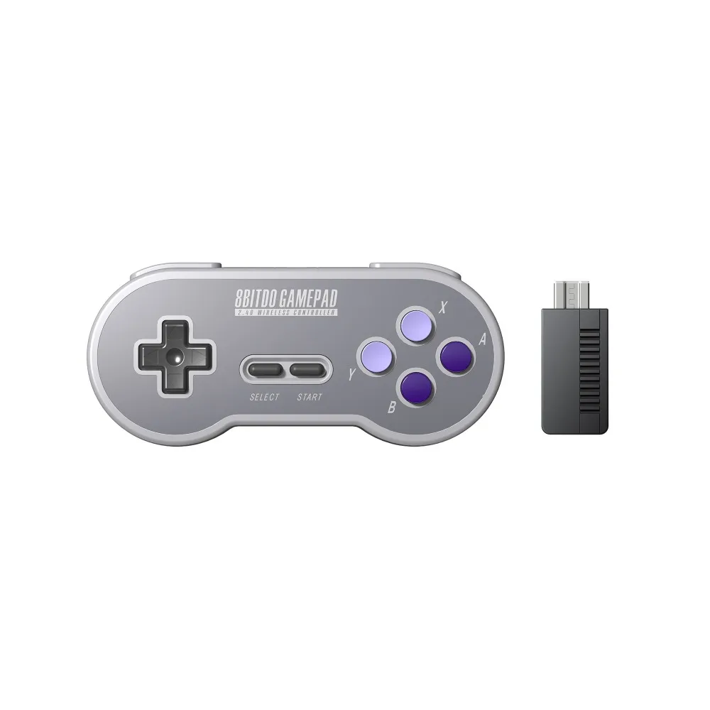 8BitDo SN30 Controller Wireless Gamepad with 2.4G NES Receiver for Windows Android PC Mac
8BitDo SN30 Controller Wireless Gamepad with 2.4G NES Receiver for Windows Android PC Mac