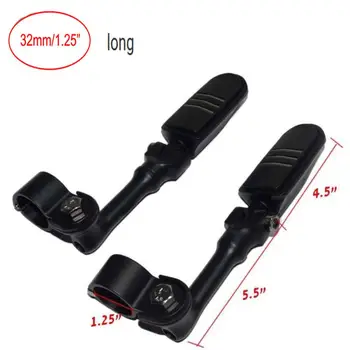 Adjustable Universal Motorcycle Long Angled Highway Engine Guard Foot Pegs Kit Fits Footpegs Mount Clamps 360 degree for Harley
Adjustable Universal Motorcycle Long Angled Highway Engine Guard Foot Pegs Kit Fits Footpegs Mount Clamps 360 degree for Harley
