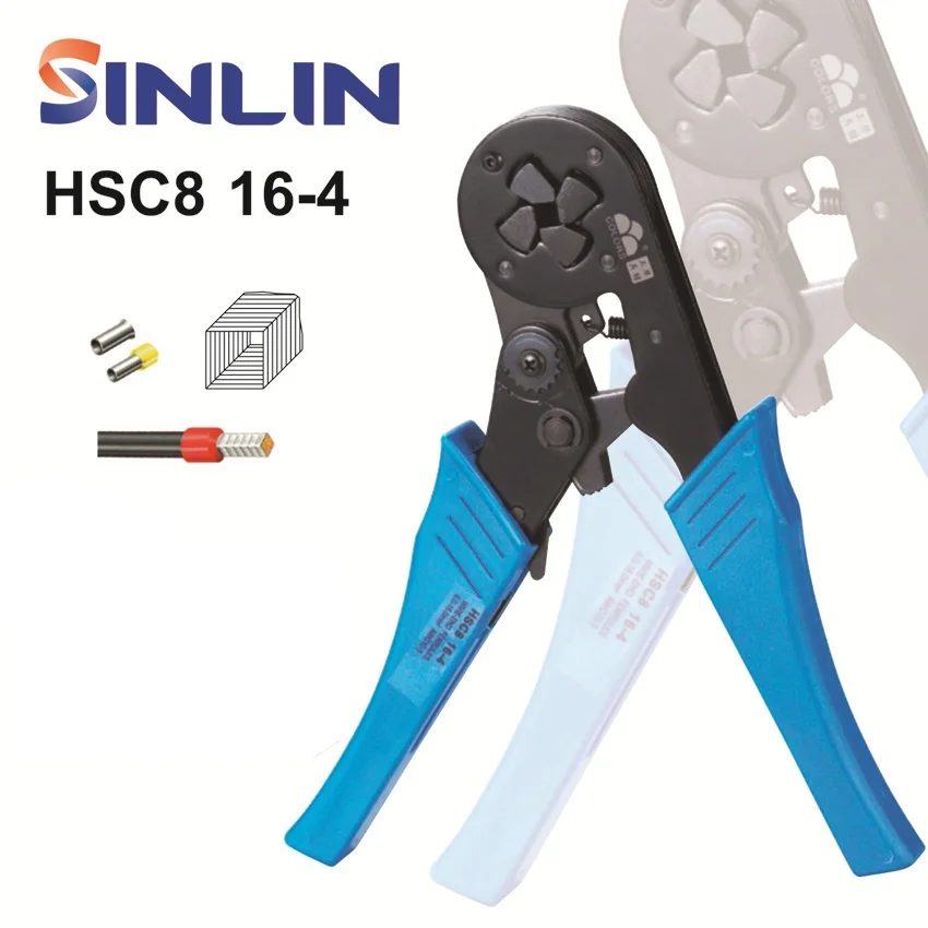 HSC8 16-4 4-16mm2 11-5AWG MINI TYPE SELF ADJUSTABLE CRIMPING PLIER terminals crimper tools Tube terminal crimp plier tool
HSC8 16-4 4-16mm2 11-5AWG MINI TYPE SELF ADJUSTABLE CRIMPING PLIER terminals crimper tools Tube terminal crimp plier tool