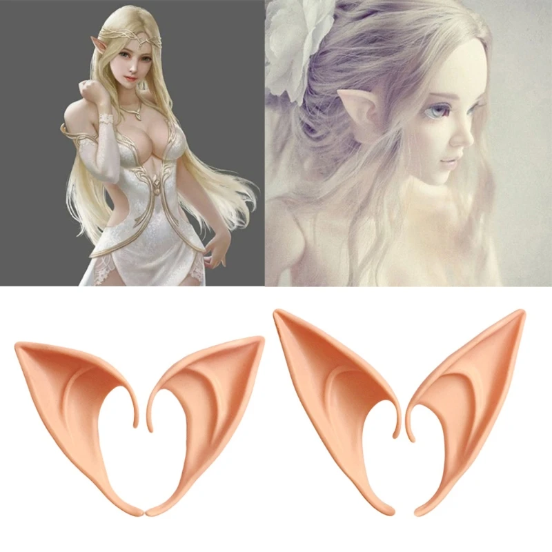 1 Pair Mysterious Angel Elf Ears Halloween Costume Props Cosplay Accessories Latex Prosthetic False Ears Party Supplies
1 Pair Mysterious Angel Elf Ears Halloween Costume Props Cosplay Accessories Latex Prosthetic False Ears Party Supplies