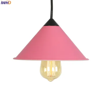 IWHD Nordic LED Pendant Lights Pink Loft Vintage Industrial LED Hanglamp Iron Retro Fixtures Home Lighting Luminaire Suspendu
IWHD Nordic LED Pendant Lights Pink Loft Vintage Industrial LED Hanglamp Iron Retro Fixtures Home Lighting Luminaire Suspendu