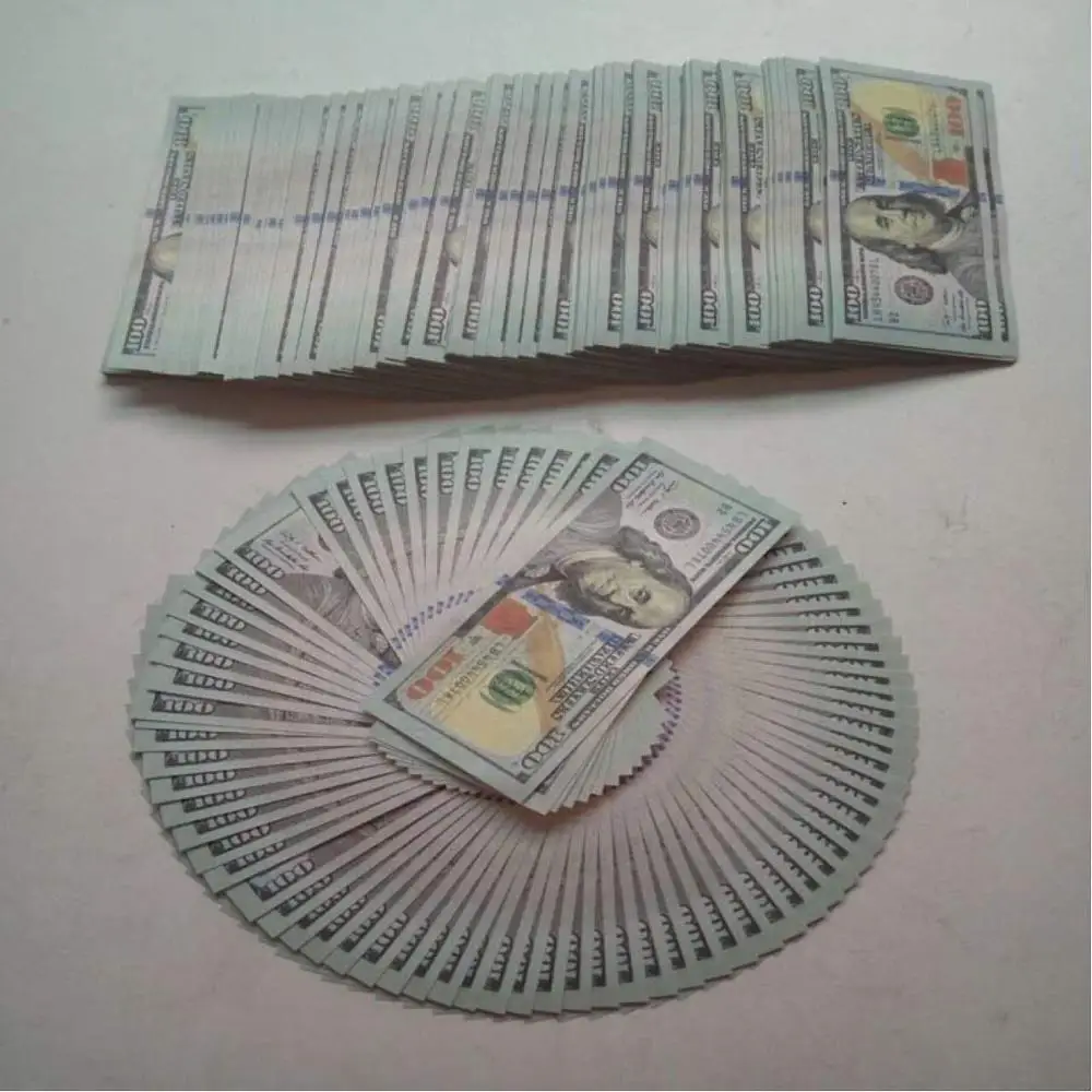 Prop Money Dollar Bill Souvenir Banknote Commemorative Banknotes Realistic Fake Play Money Real Looking Movie Gold banknotes
Prop Money Dollar Bill Souvenir Banknote Commemorative Banknotes Realistic Fake Play Money Real Looking Movie Gold banknotes