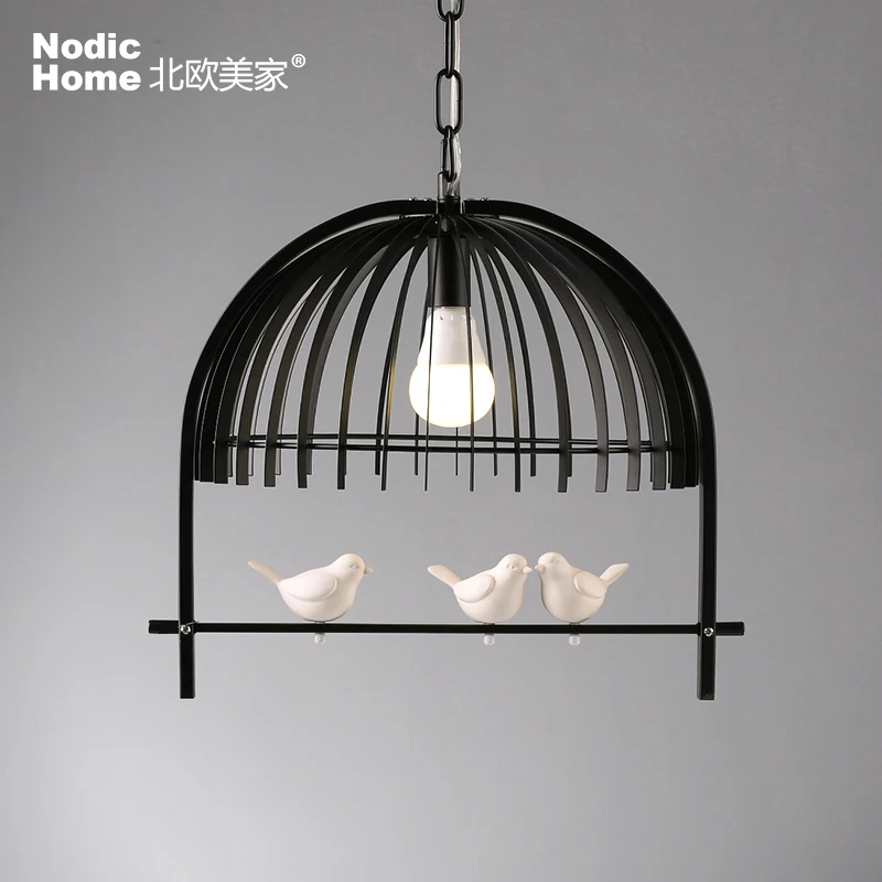 Nordic New RH Birdcage Pendant Lamp American Country Vintage Industrial Kitchen Lights Fixtures Modern Iron Luminaire 110v 220v
Nordic New RH Birdcage Pendant Lamp American Country Vintage Industrial Kitchen Lights Fixtures Modern Iron Luminaire 110v 220v
