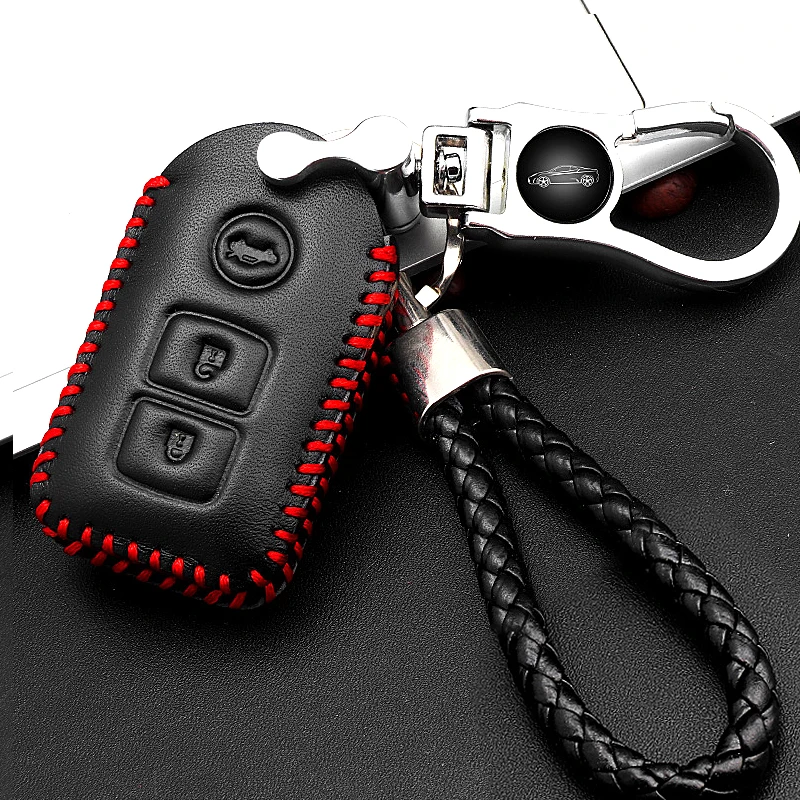 Leather man key case For Toyota Camry CHR Prius Corolla RAV4 Prado 2017 2018 Remote 3 button keyless Protect your car keys
Leather man key case For Toyota Camry CHR Prius Corolla RAV4 Prado 2017 2018 Remote 3 button keyless Protect your car keys