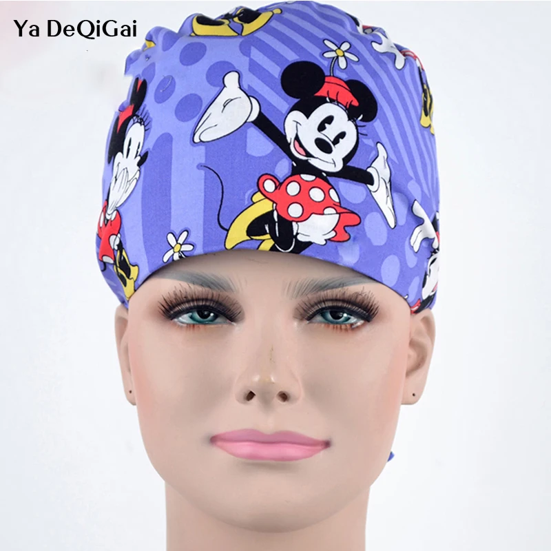 IF new spring and summer multicolor Mickey printing operating room hats beauty doctors work cap cotton adjustable pharmacy caps
IF new spring and summer multicolor Mickey printing operating room hats beauty doctors work cap cotton adjustable pharmacy caps