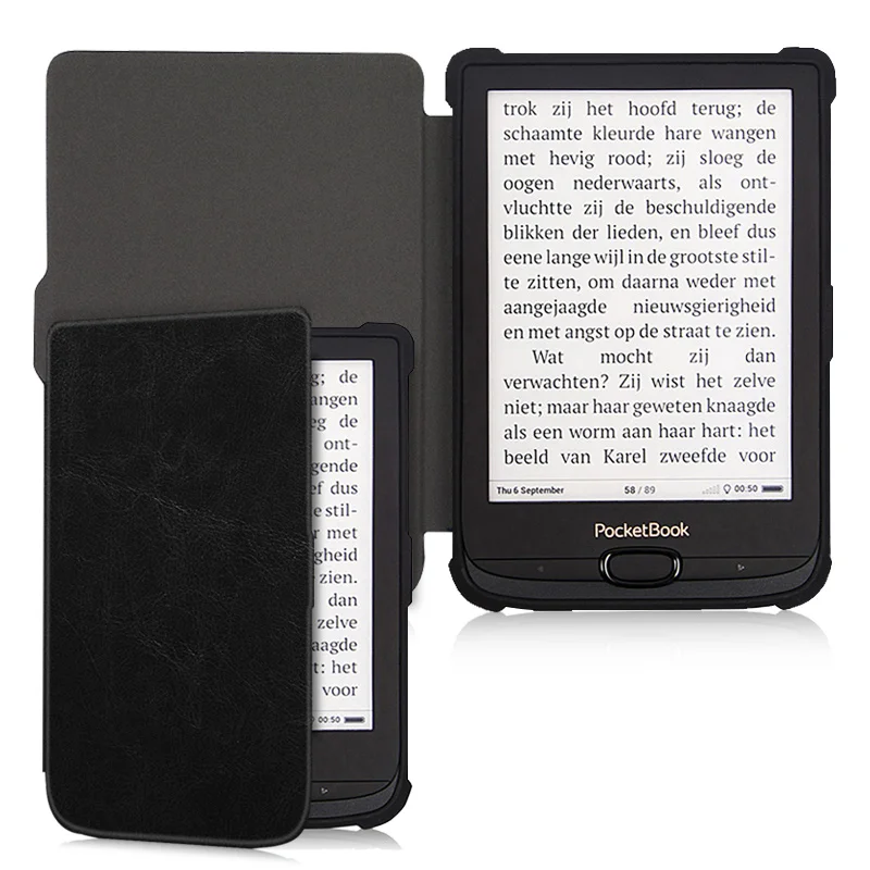 BOZHUORUI Magnetic Smart Cover Case fit Pocketbook 616/627/632 E-reader for Touch Lux4/Basic Lux2/Touch HD 3 PU leather Cover
BOZHUORUI Magnetic Smart Cover Case fit Pocketbook 616/627/632 E-reader for Touch Lux4/Basic Lux2/Touch HD 3 PU leather Cover
