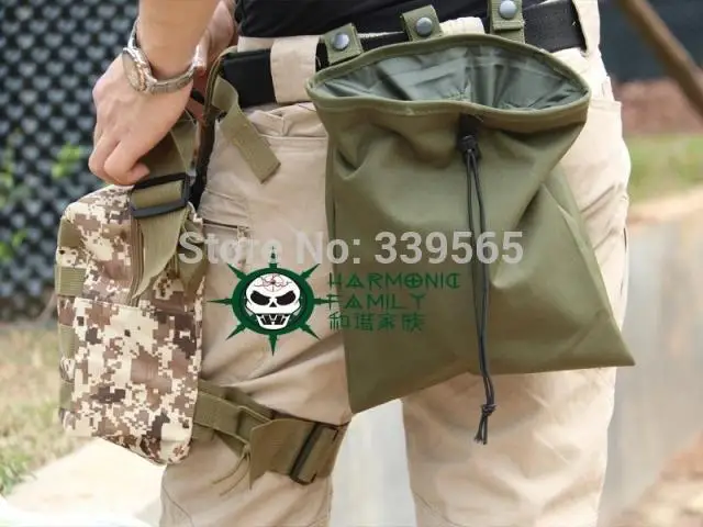 Large Capacity Tactical Military Airsoft Paintball Hunting Folding Mag Recovery Dump Pouch W/ Molle Belt Loop Green Color
Large Capacity Tactical Military Airsoft Paintball Hunting Folding Mag Recovery Dump Pouch W/ Molle Belt Loop Green Color