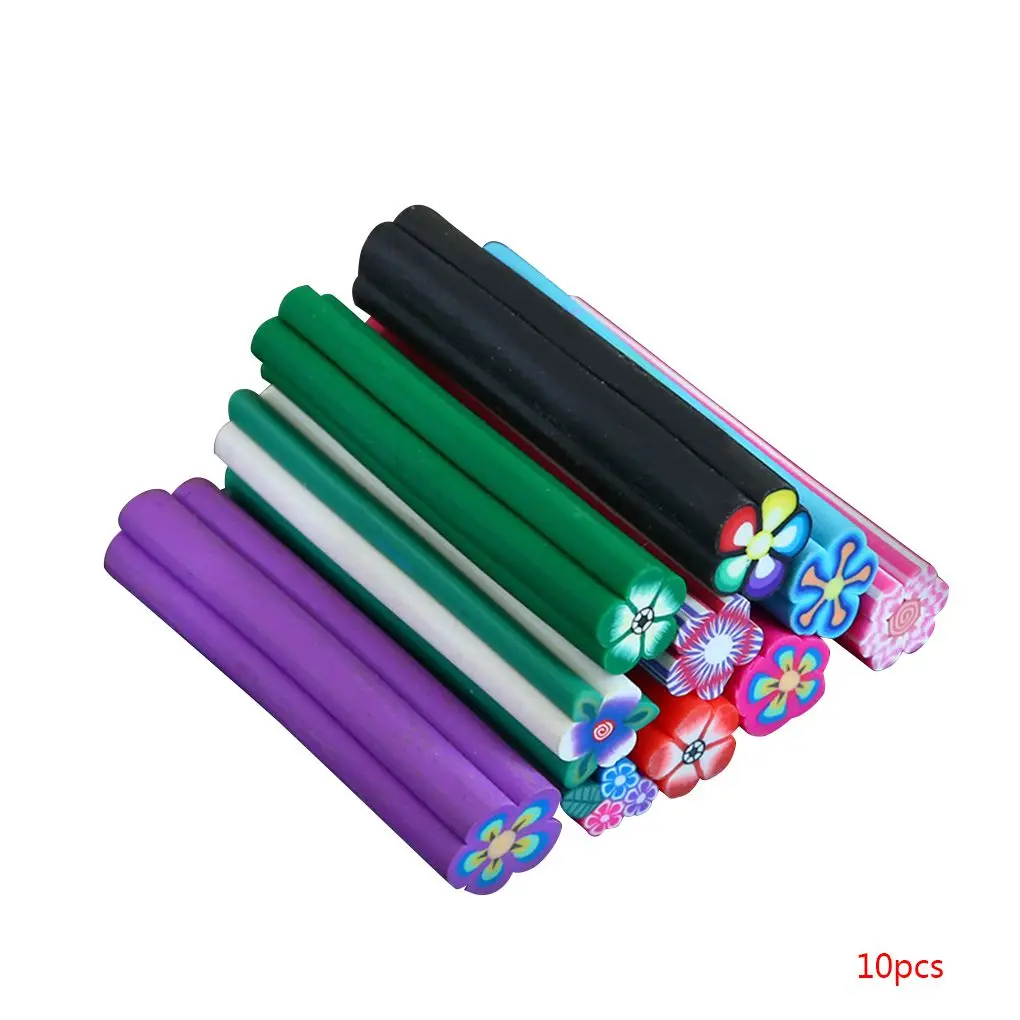 New Arrival 10pcs 3D Fruit and Flower Soft Pottery clay Rod Jewelry Phone Nail art Sticker Decoration
New Arrival 10pcs 3D Fruit and Flower Soft Pottery clay Rod Jewelry Phone Nail art Sticker Decoration