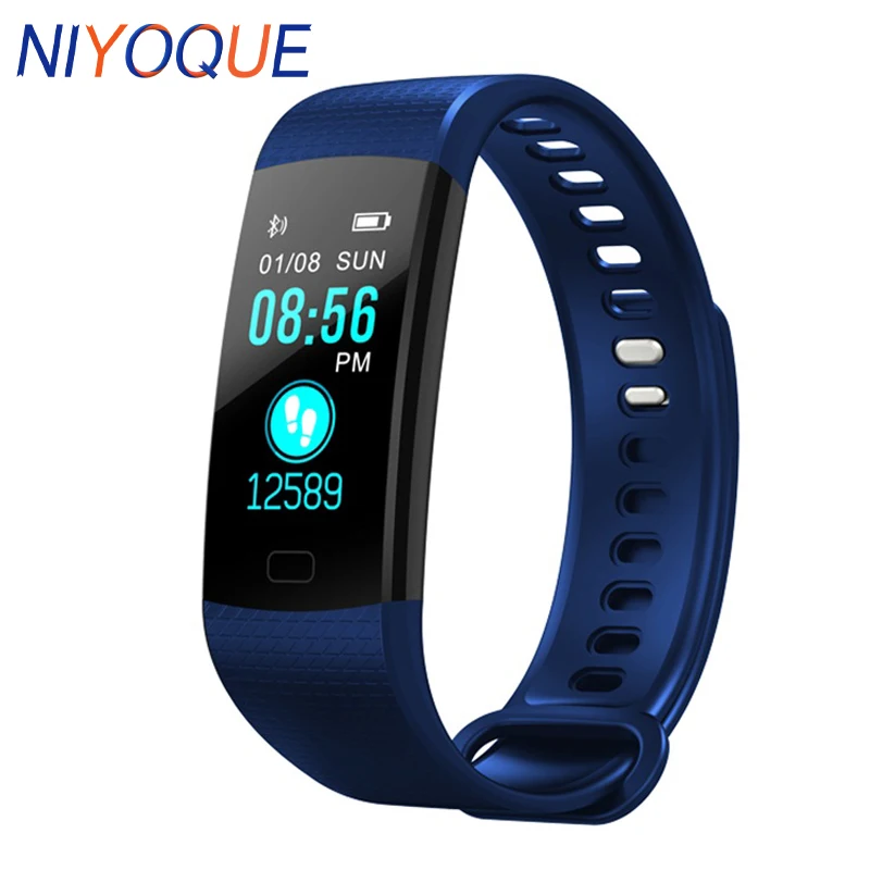 NIYOQUE Pulsometer Fitness Smart Bracelet Y5 Smart Band Activity Tracker Pedometer Smart Watch Vibrating Alarm Clock For Xiaomi
NIYOQUE Pulsometer Fitness Smart Bracelet Y5 Smart Band Activity Tracker Pedometer Smart Watch Vibrating Alarm Clock For Xiaomi