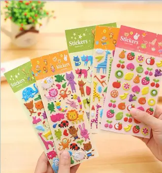 Cute Cartoon Animals Bubble Cotton Sticker Action Figure Model Assembles Sticker Faerie Fruit StickersToy YH1019
Cute Cartoon Animals Bubble Cotton Sticker Action Figure Model Assembles Sticker Faerie Fruit StickersToy YH1019