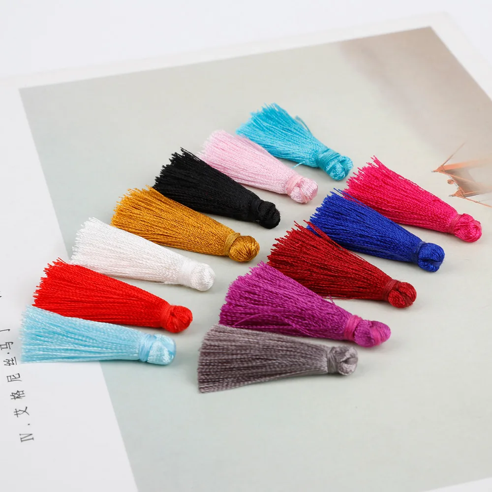 35mm Multi Color Mini Silk Tassel DIY Handmade Hanging Decoration Accessories Key Chain/Phone/Crafts/Garment Decoration
35mm Multi Color Mini Silk Tassel DIY Handmade Hanging Decoration Accessories Key Chain/Phone/Crafts/Garment Decoration