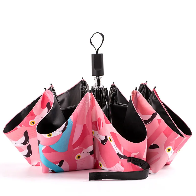 Yesello Flamingoo Printing Umbrella Rain Women Waterproof Sun Parasol Convenient Girl Swallow Bird Black Fold Pencil Umbrella
Yesello Flamingoo Printing Umbrella Rain Women Waterproof Sun Parasol Convenient Girl Swallow Bird Black Fold Pencil Umbrella