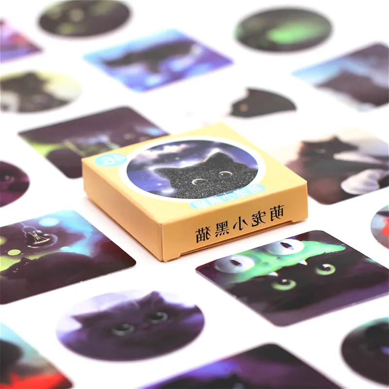 Hot Sale Black Cat Stationery Stickers Diary Handmade Adhesive Paper Japan Sticker Scrapbooking Stationery
Hot Sale Black Cat Stationery Stickers Diary Handmade Adhesive Paper Japan Sticker Scrapbooking Stationery