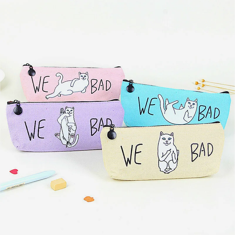 1pc/sell Storage Bag Lazy Cat Pencils Case Canvas School Supplies Stationery Gift Estuches School Cute Pencil Box PencilBags
1pc/sell Storage Bag Lazy Cat Pencils Case Canvas School Supplies Stationery Gift Estuches School Cute Pencil Box PencilBags