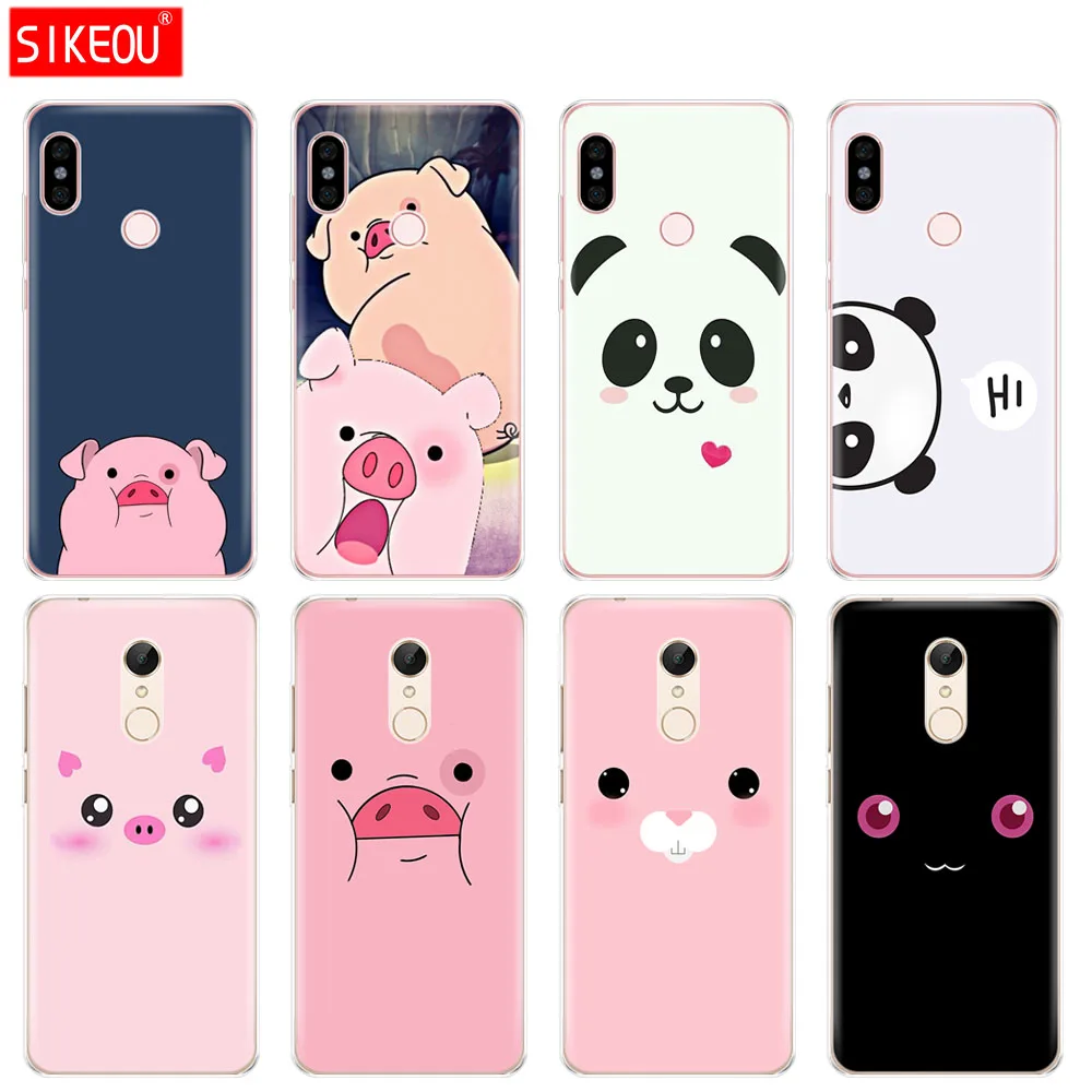Silicone Cover phone Case for Xiaomi redmi 5 4 1 1s 2 3 3s pro PLUS redmi note 4 4X 4A 5A Cute Panda Pig Smile Emoji
Silicone Cover phone Case for Xiaomi redmi 5 4 1 1s 2 3 3s pro PLUS redmi note 4 4X 4A 5A Cute Panda Pig Smile Emoji