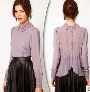 Free Shipping 2014 New Women Brand Designer Lace Embroidery Neckline Pattern Cardigans Lapel Shirt Elegant Slim Blouses cs34
Free Shipping 2014 New Women Brand Designer Lace Embroidery Neckline Pattern Cardigans Lapel Shirt Elegant Slim Blouses cs34