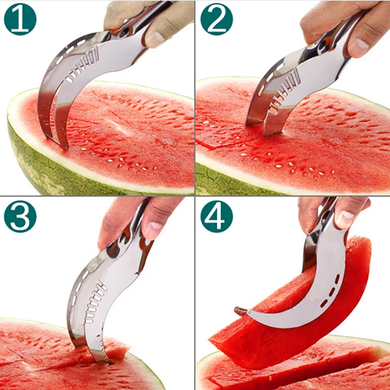Kitchen Accessories Stainless Steel Watermelon Cutter Plastic Slicer Portable Cutter Tongs Fruit Melon Tools Watermelon Cubes
Kitchen Accessories Stainless Steel Watermelon Cutter Plastic Slicer Portable Cutter Tongs Fruit Melon Tools Watermelon Cubes