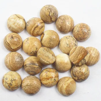 (10 pieces/lot) Picture Jaspers Round CAB Cabochon 8x3.5/10x4.5mm Fashion Jewelry
(10 pieces/lot) Picture Jaspers Round CAB Cabochon 8x3.5/10x4.5mm Fashion Jewelry