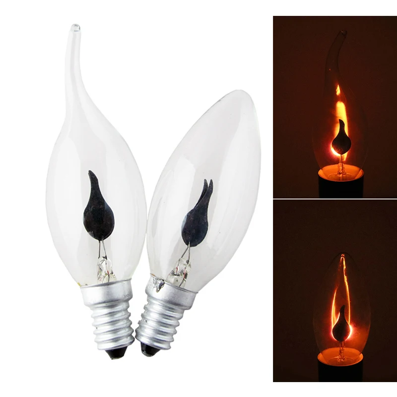 1-10X Dynamic E27 E14 220V-240V LED lamp Flame Effect Fire Light Bulbs 3W Flickering Emulation flame Lights Vintage Edison Bulb
1-10X Dynamic E27 E14 220V-240V LED lamp Flame Effect Fire Light Bulbs 3W Flickering Emulation flame Lights Vintage Edison Bulb