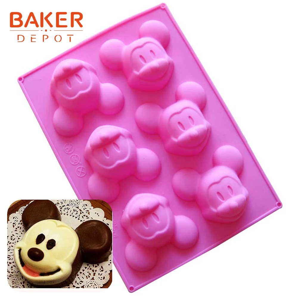 Mickey silicone cake bakeware molds soap candle mold biscuit ice pudding chocolate dessert pastry mould bread cake bakeware mold
Mickey silicone cake bakeware molds soap candle mold biscuit ice pudding chocolate dessert pastry mould bread cake bakeware mold