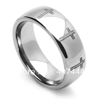 Free Shipping Cheap Price Jewelry USA Brazil Russia Hot Sales His/Her 8MM Dome Cross Engraved Tungsten Ring Mens Wedding Band
Free Shipping Cheap Price Jewelry USA Brazil Russia Hot Sales His/Her 8MM Dome Cross Engraved Tungsten Ring Mens Wedding Band