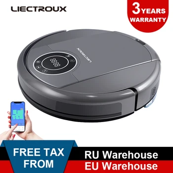 2021 LIECTROUX Robot Vacuum Cleaner ZK808,WiFi App,Map Navigation,Smart Memory,UV Sterilize,Wet Dry Mop,Suction 3KPa,Brush Motor
2021 LIECTROUX Robot Vacuum Cleaner ZK808,WiFi App,Map Navigation,Smart Memory,UV Sterilize,Wet Dry Mop,Suction 3KPa,Brush Motor