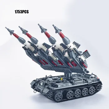 Simulation Modern military SA-3 Missile T55 Tank moc batisbricks building block WW2 model bricks toys collection for gifts
Simulation Modern military SA-3 Missile T55 Tank moc batisbricks building block WW2 model bricks toys collection for gifts