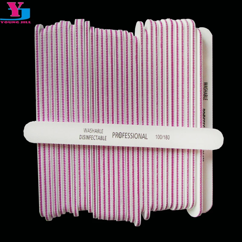 100pcs Professional Nail File 100/180 Double Side Emery Board white Sandpaper Nail File Buffer Block Manicure Polish Tools
100pcs Professional Nail File 100/180 Double Side Emery Board white Sandpaper Nail File Buffer Block Manicure Polish Tools