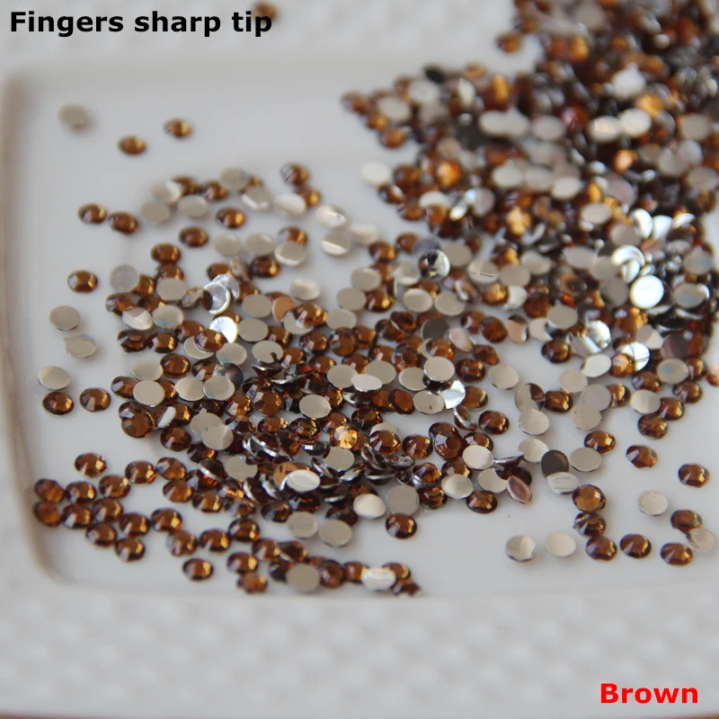 1000pcs 5mm Brown Nail Rhinestone Acrylic Flat 3D Nail Mobile Beauty DIY Decorative Materials N18
1000pcs 5mm Brown Nail Rhinestone Acrylic Flat 3D Nail Mobile Beauty DIY Decorative Materials N18