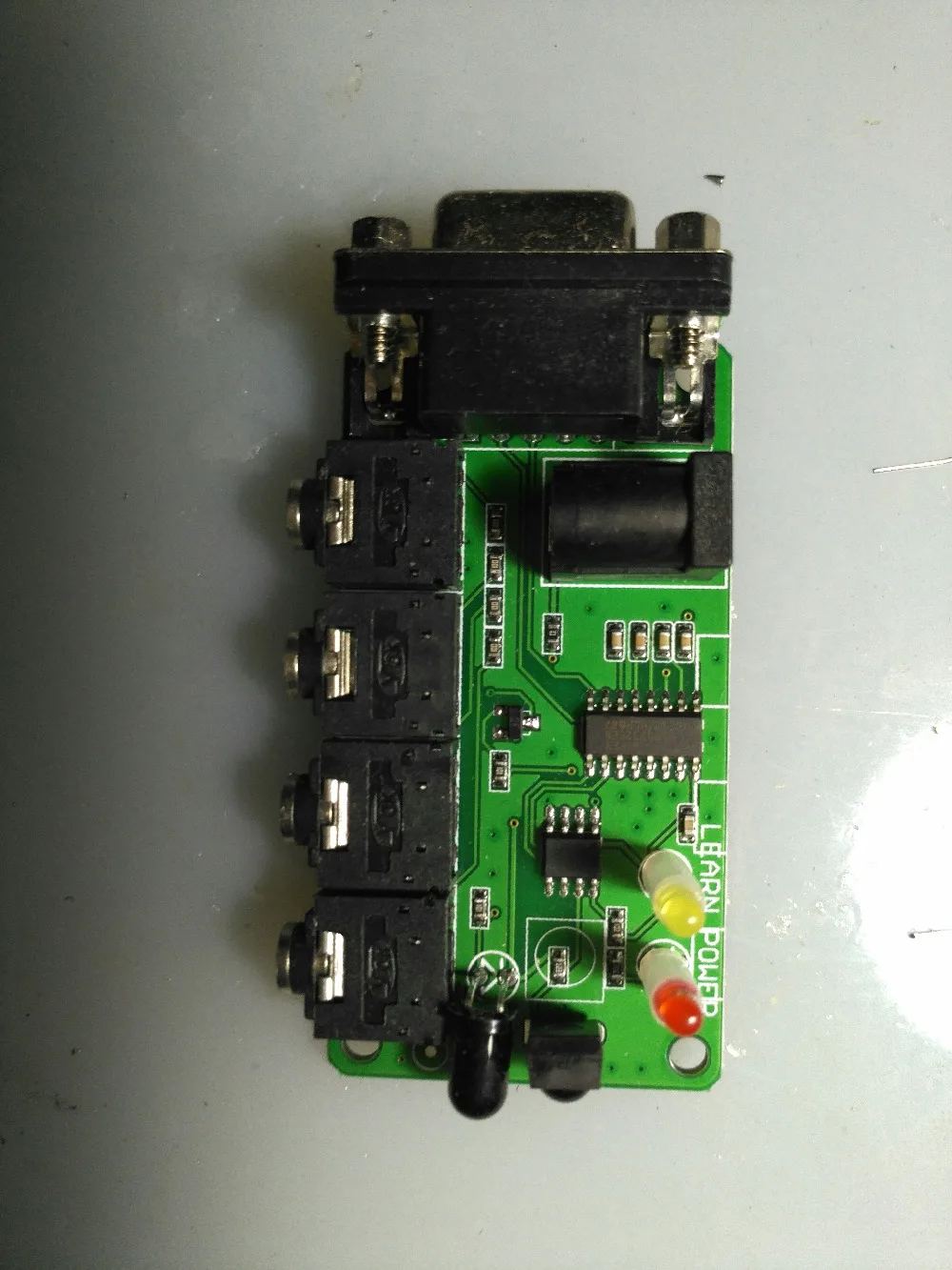 Learning RS232 to infrared high power can be connected to four infrared rods at the same time to learn simple support for second
Learning RS232 to infrared high power can be connected to four infrared rods at the same time to learn simple support for second