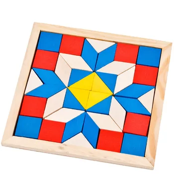 UTOYSLAND Colorful Diamond Puzzle Kids Jigsaw Puzzles Wooden Montessori Educational Toys for Children Adult Gift Board Game
UTOYSLAND Colorful Diamond Puzzle Kids Jigsaw Puzzles Wooden Montessori Educational Toys for Children Adult Gift Board Game