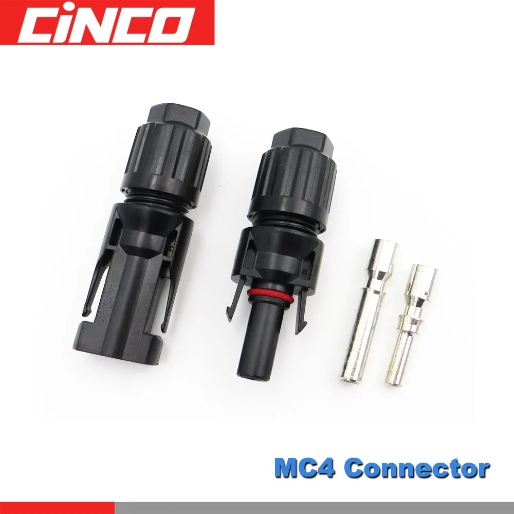 10mm2 Cable 6/7/8awg MC4 Connector 60A big current 1000VDC wire cable max Grid tie solar kits Branch parallel connect
10mm2 Cable 6/7/8awg MC4 Connector 60A big current 1000VDC wire cable max Grid tie solar kits Branch parallel connect