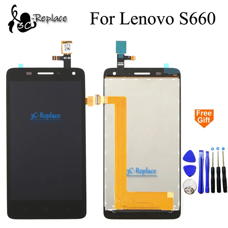 High Quality 4.7 inch Black For Lenovo S660 Touch Screen Digitizer Glass lens LCD Display Assembly Replacement Free Tools
High Quality 4.7 inch Black For Lenovo S660 Touch Screen Digitizer Glass lens LCD Display Assembly Replacement Free Tools
