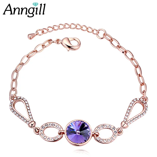 Round Charms Bracelet Crystal From Swarovski Woman'S Bracelets Silver Color Pulseras Mujer Fashion Jewelry New Year DropShipping
Round Charms Bracelet Crystal From Swarovski Woman'S Bracelets Silver Color Pulseras Mujer Fashion Jewelry New Year DropShipping
