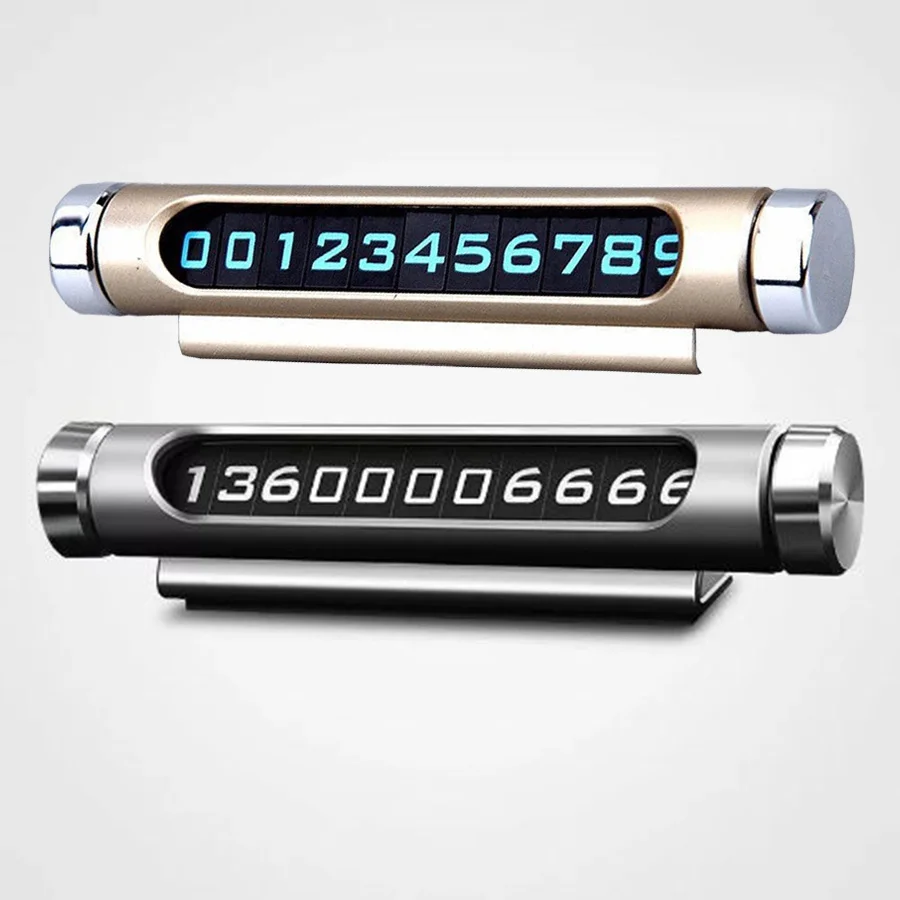 Rotatable Car Parking Phone Number Board Temporary Parking Number Plate Night Luminous Car Accessories Tel Number Holder Card
Rotatable Car Parking Phone Number Board Temporary Parking Number Plate Night Luminous Car Accessories Tel Number Holder Card
