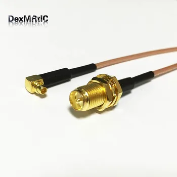 New RP-SMA Female Jack nut Connector Switch MMCX Male Plug Right Angle Connector RG178 Wholesale 15CM 6" Adapter
New RP-SMA Female Jack nut Connector Switch MMCX Male Plug Right Angle Connector RG178 Wholesale 15CM 6" Adapter