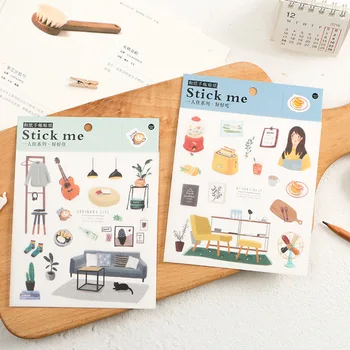 1PCS New One Person Live Series Diary Decorative Planner DIY Diary Scrapbooking Phone Index Seal Stationery Stickers
1PCS New One Person Live Series Diary Decorative Planner DIY Diary Scrapbooking Phone Index Seal Stationery Stickers