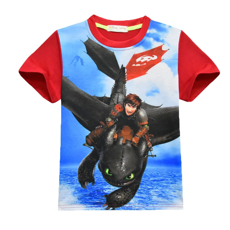 Boys Summer New T-Shirt How to Train Your Dragon 3 Children's Tops T-Shirt Sports Casual Wear Children's T-Shirt Tops
Boys Summer New T-Shirt How to Train Your Dragon 3 Children's Tops T-Shirt Sports Casual Wear Children's T-Shirt Tops