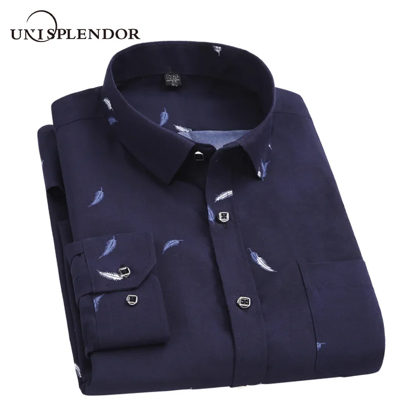 2019 New Spring Summer Men's Shirts Feather Printed Plaid Men Casual Shirt Male Camisa Man Business Shirt Soft Cool Tops YN10466
2019 New Spring Summer Men's Shirts Feather Printed Plaid Men Casual Shirt Male Camisa Man Business Shirt Soft Cool Tops YN10466