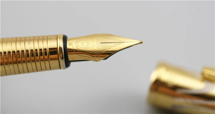 2PC wingsung series signature calligraphy classic golden nib for Fountain Pen 