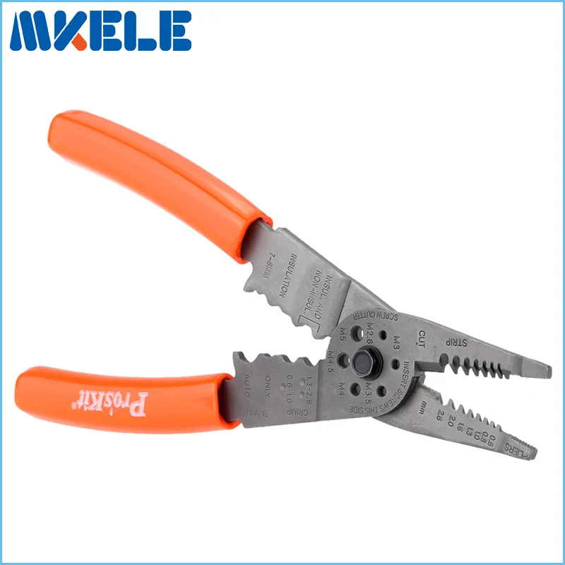 8PK-CT009 Multi-Purpose Pliers High Quality Crimping Tool Metric Size Wire Cutter Cable Stripper
8PK-CT009 Multi-Purpose Pliers High Quality Crimping Tool Metric Size Wire Cutter Cable Stripper