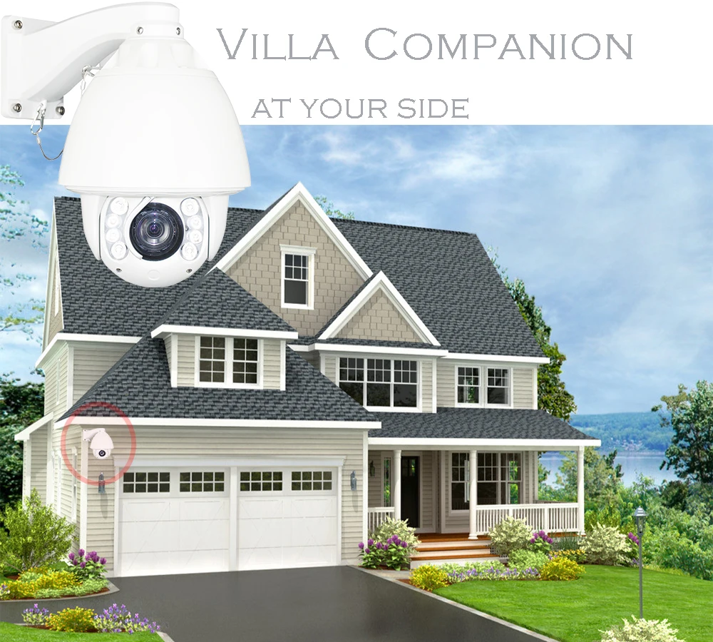 Security CCTV 1080P 20X ZOOM ONVIF P2P IR15OM Auto Tracking High Speed Dome CCTV PTZ IP Camera
Security CCTV 1080P 20X ZOOM ONVIF P2P IR15OM Auto Tracking High Speed Dome CCTV PTZ IP Camera