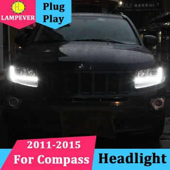 Car Headlights for JEEP Compass 2011-2015 LED Headlight for Compass Head Lamp LED Daytime Running Light LED DRL Bi-Xenon HID
Car Headlights for JEEP Compass 2011-2015 LED Headlight for Compass Head Lamp LED Daytime Running Light LED DRL Bi-Xenon HID
