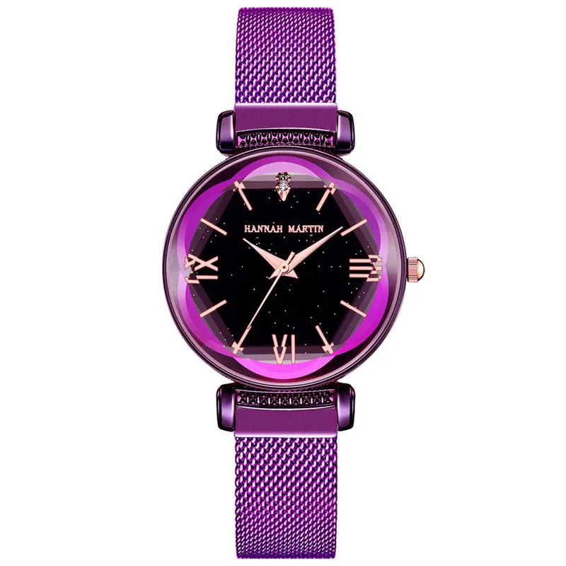 Women Watch Quartz Wristwatches Luxury Brand Stainless Steel Mesh Band Female Watches Waterproof Purple Ladies Watch Dropship
Women Watch Quartz Wristwatches Luxury Brand Stainless Steel Mesh Band Female Watches Waterproof Purple Ladies Watch Dropship